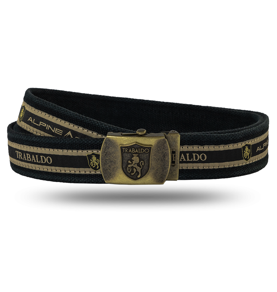 TRABALDO | CINTURA ALPINE NERO 