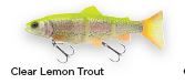 SAVAGE GEAR 3D LINE THRU TROUT 15 CM - 40 G CLEAR LEMON
