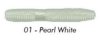 MAJORA BY FABIO ZENI | FLEXO WORM 1,5'' - COL.01 PEARL WHITE