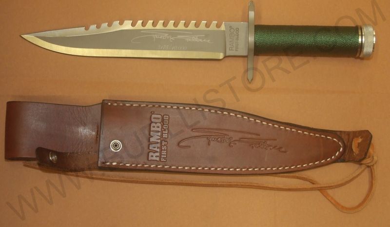 COLTELLO ORIGINALE DA COLLEZIONE RAMBO 1 FIRST BLOOD USATO