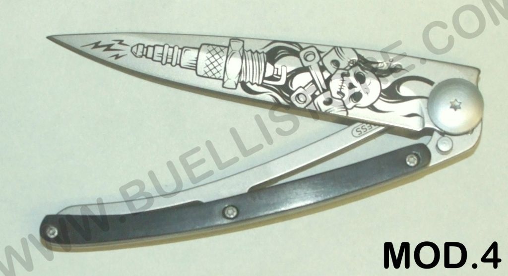 DEEJO TATTOO 37 G COLTELLI CHIUDIBILI ULTRA SOTTILI CON LAMA DISEGNATA 