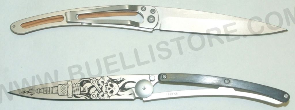 DEEJO TATTOO 37 G COLTELLI CHIUDIBILI ULTRA SOTTILI CON LAMA DISEGNATA 