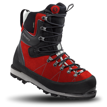CRISPI SCARPONI LYSKAMM LEATHER GTX RED - TG:42