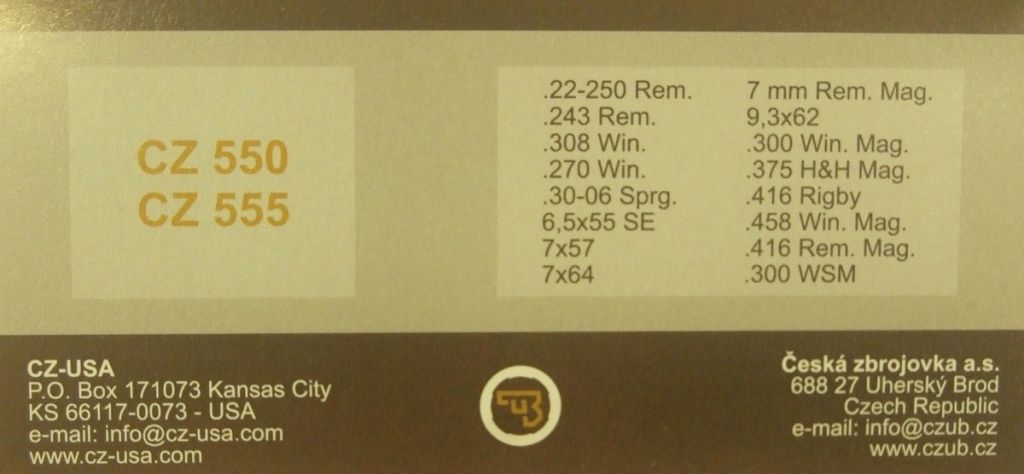 ANELLI CZ 30MM PER CARABINA 550