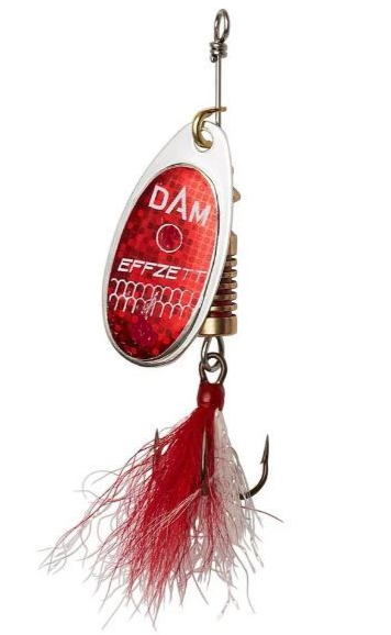 STANDARD DRESSED SPINNER - #1 - 3G - REFLEX RED