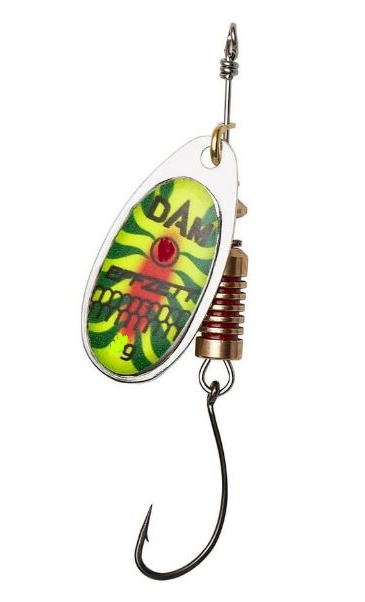 SINGLEHOOK SPINNER #2 - 4G - FIRETIGER UV