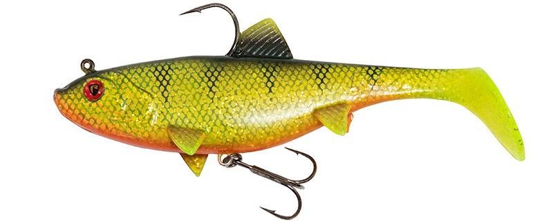 FOX RAGE - ESCA MORBIDA REPLICANT WOBBLE ULTRA UV - NATURAL PERCH 14CM