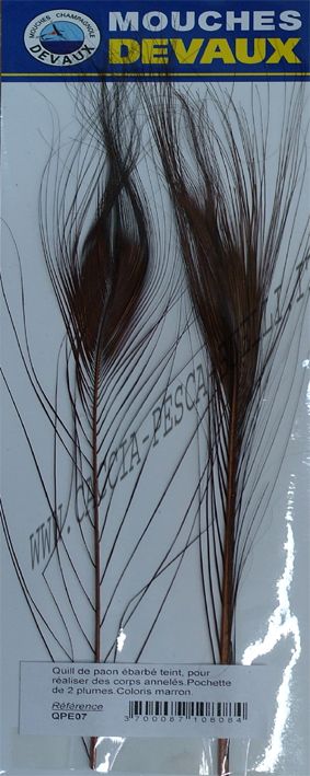 DEVAUX QUILL DI PAVONE MARRON