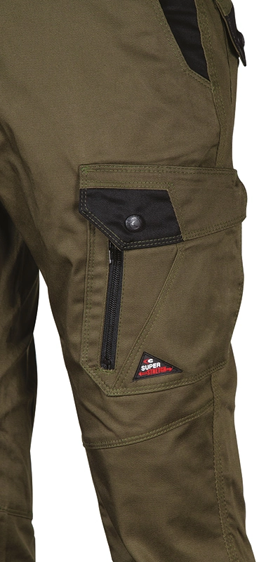 PANTALONI JEMBER DA UOMO CON TESSUTO AD ELEVATA PERCEZIONE ELASTICA -  COFRA