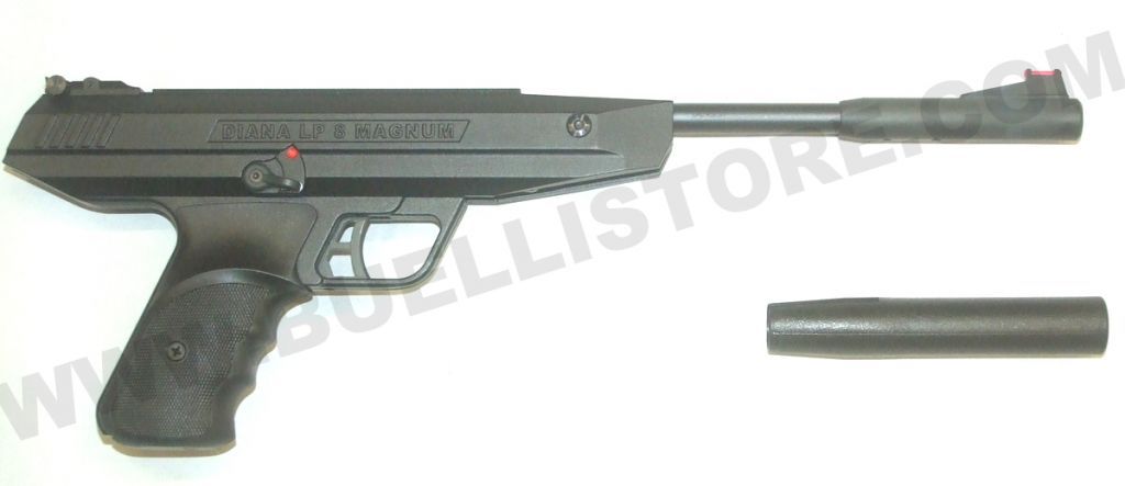 DIANA PISTOLA ARIA COMPRESSA LP 8 MAGNUM cal. 4,5 < 7,5 J