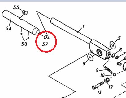 DIANA RICAMBIO GUARNIZIONE PER PISTOLA P5 MAGNUM COD.57