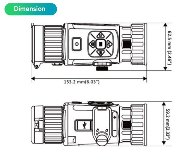 HIKMICRO VISORE TERMICO USATO THUNDER TH35PC