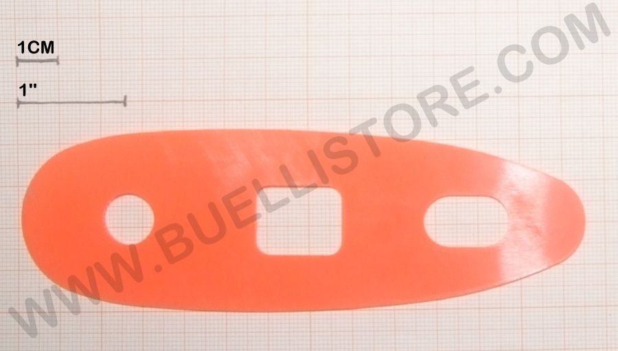 BERETTA DISTANZIALE PER CALCIOLO DA TIRO 690 CAL.12 - SPESSORE 1.5 MM - ARANCIO