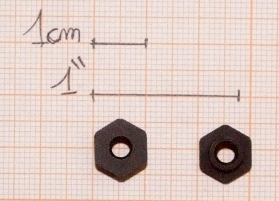 INSERTO ESAGONALE PER WEAVER 