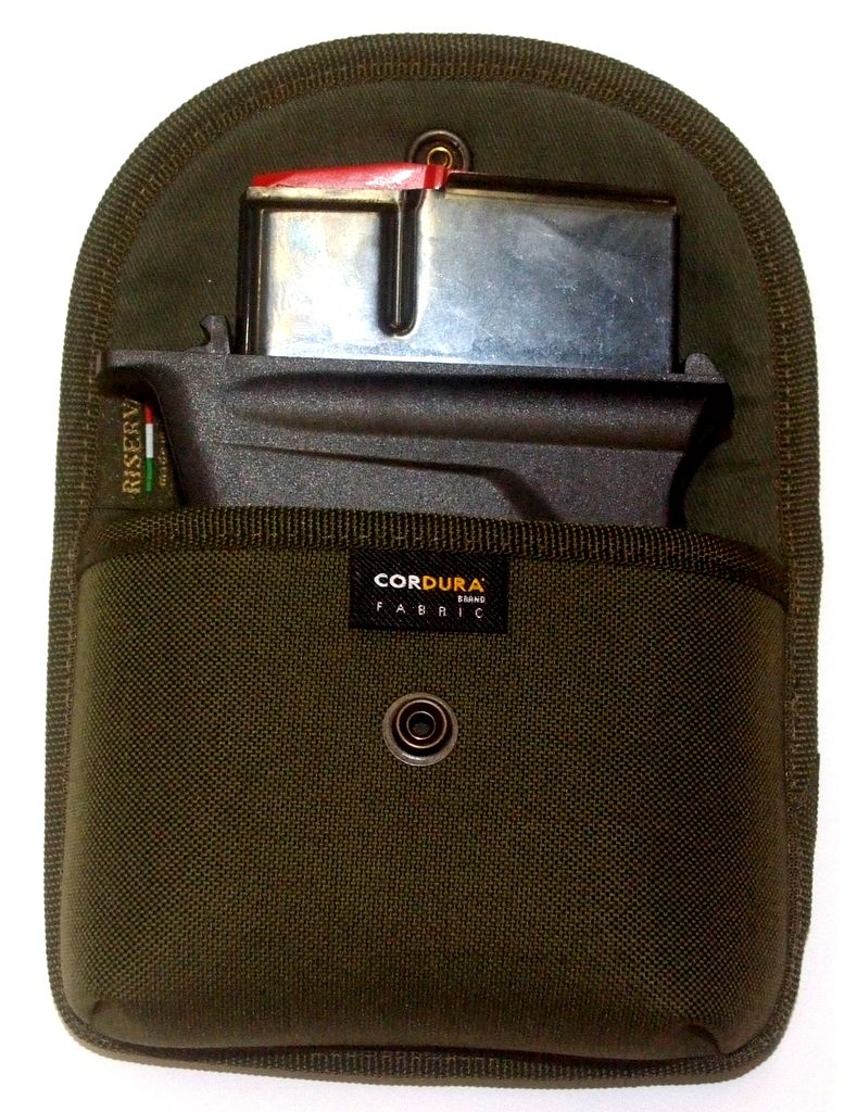 RISERVA | PORTA CARICATORE 10 COLPI - 13 X 10 X  3 CM 