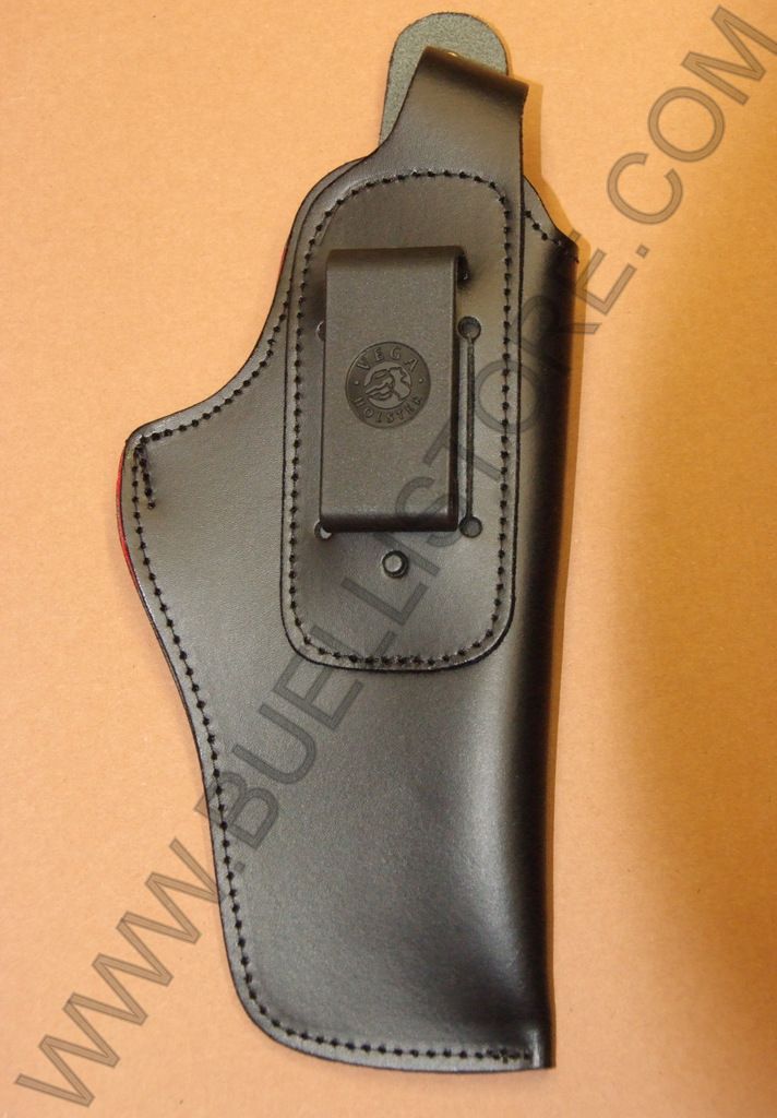 VEGA HOLSTER FONDINA INTERNA ESTERNA E AMBIDESTRA IN CUOIO CON SGANCIO RAPIDO PER PISTOLE FULL SIZE 