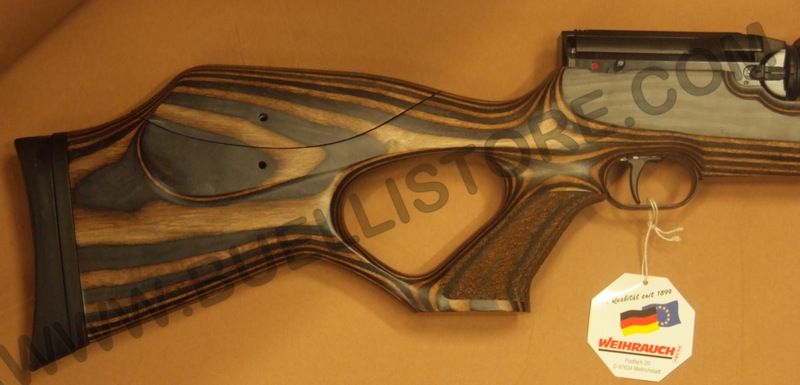 WEIHRAUCH HW 100 cal. 5,5 CON CALCIATURA IN LEGNO LAMINATO