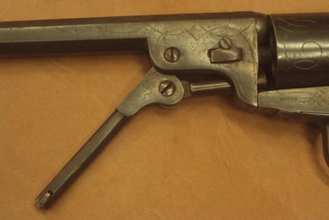 COLT POCKET REVOLVER AD AVANCARICA 6 COLPI CALIBRO 36 ANNO 1859
