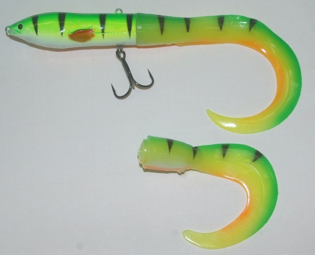 SAVAGE GEAR 3D HARD EEL FIRE-TIGER 40 GRAMMI 17 CM 