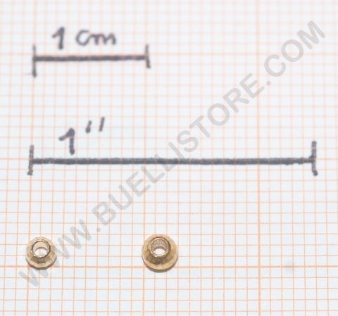 CROWN TESTINE IN TUNGSTENO SFACCETTATE COLORE ORO 