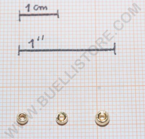 CROWN TESTINE LISCE IN TUNGSTENO COLORE ORO 