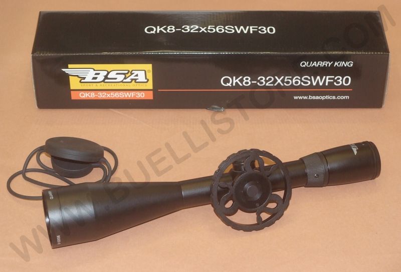 OTTICA BSA QK 8 - 32X56 SWF30 RETICOLO MILDOT