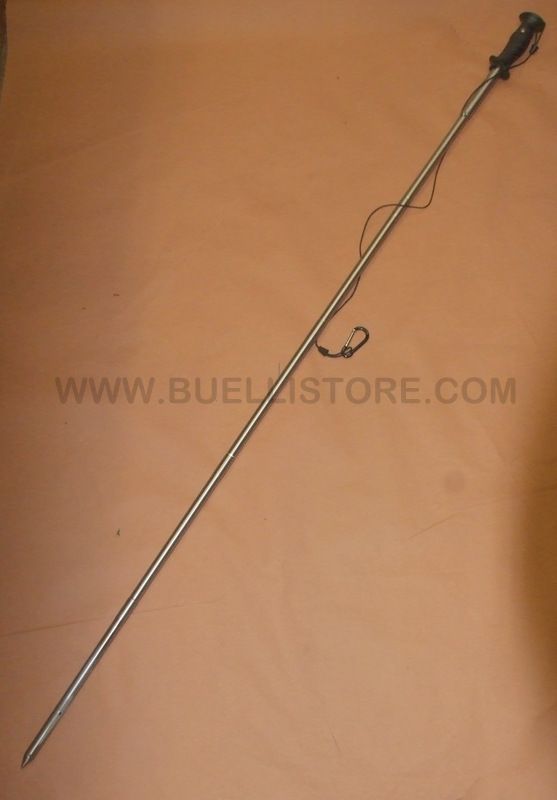 BASTONE PER GUADARE I FIUMI IN ACCIAIO INOX SMONTABILE 145 CM
