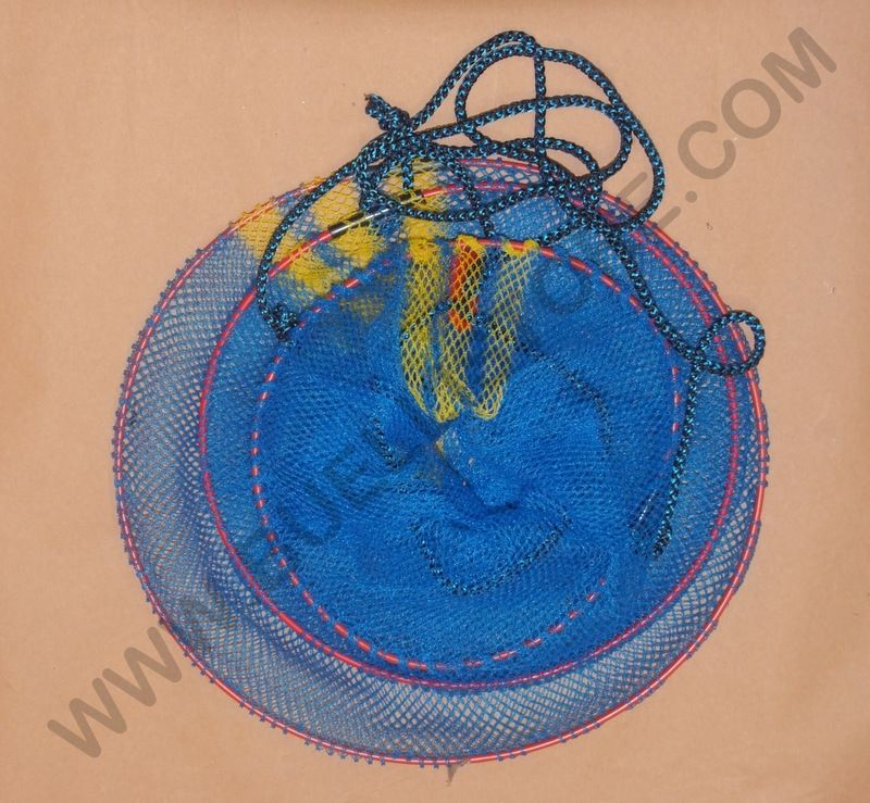 CESTO PORTA PESCI 50 cm MAGLIA DA 4mm