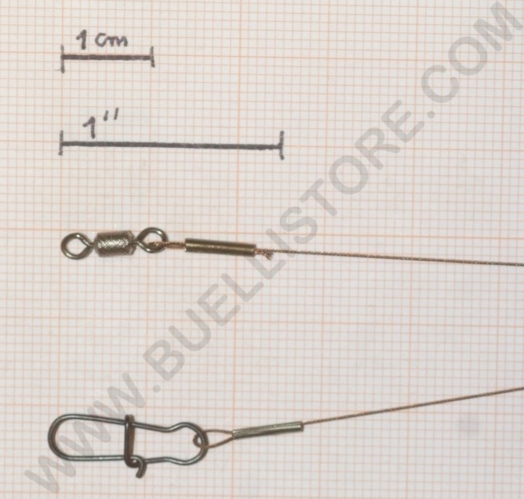 BALZER 7X7 NITROFLEX CAVETTI IN ACCIAIO LUNGHEZZA 45 CM 