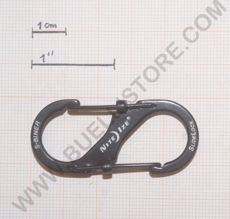 S-BINER SLIDELOCK  MOSCHETTONE DOPPIO CON  SICURA