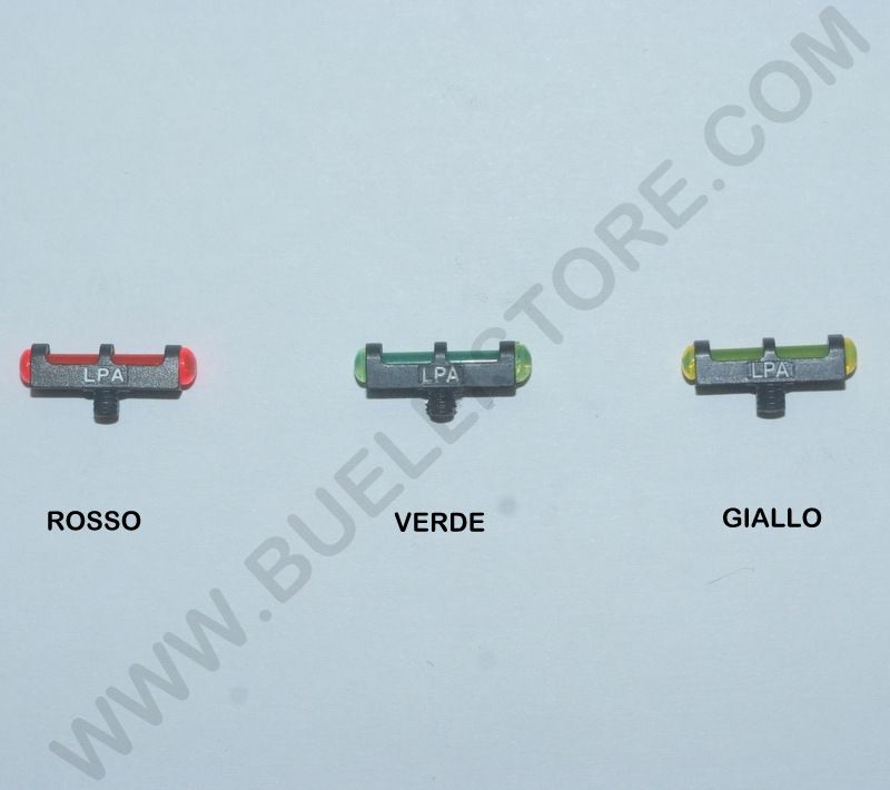 LPA MIRINI IN FIBRA OTTICA PER BERETTA E BENELLI CON FILETTO DA 2.6 mm