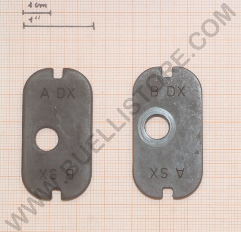 BENELLI RICAMBIO PIASTRINA SERRAGGIO CALCIO PIEGA IN ACCIAIO PER FUCILI ARGO / RAFFAELLO / CRIO