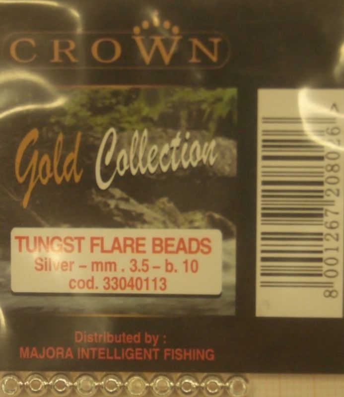 CROWN SFERETTA LISCIA IN TUNGSTENO 1.5mm