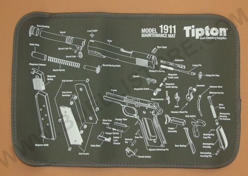 TIPTON TAPETTINO MANUTENZIONE PISTOLE CON ESPLOSO COLT 1911