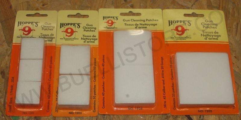 HOPPE'S PEZZUOLE PULIZIA PER CALIBRO 410 / 20 - DAL 38 AL 45