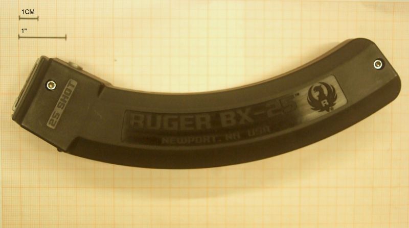 RUGER BX-25 CARICATORE PER 10/22 DA 25 COLPI IN CAL.22LR