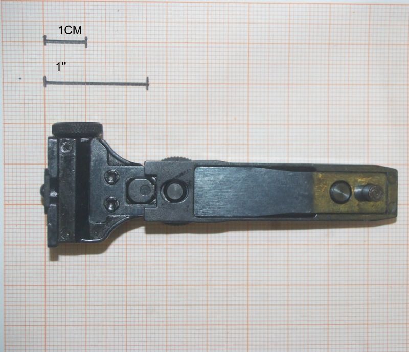 WEIHRAUCH HWM 2250FO RICAMBIO TACCA DI MIRA IN METALLO MICROMETRICA CON FIBRA OTTICA PER MODELLI HW57 / 55 / 50 / 35 / 30 / 25 / 77 / 80 / 85 / 90 / 95 