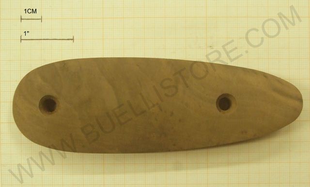 CALCIOLI IN LEGNO PER FUCILI CON INTERASSE DA 80mm ALTEZZA DA 1.65 CM