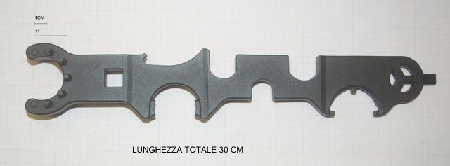 UTG MULTI-FUNCTION COMBO WRENCH CHIAVE MULTIFUNZIONE DI SMONTAGGIO PER AR15 / AR308