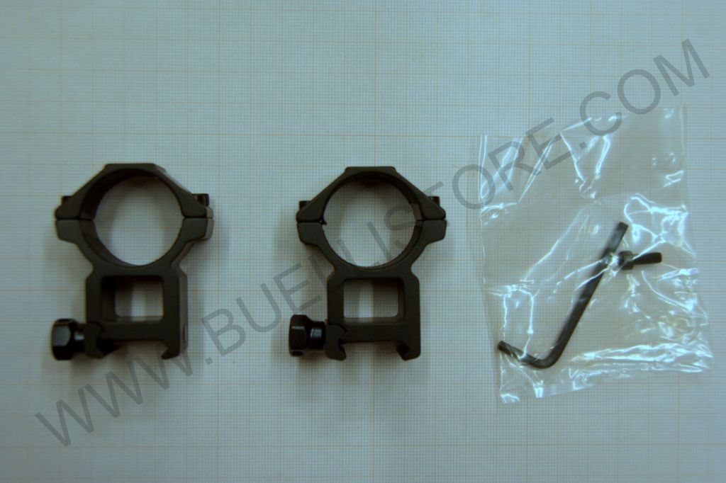 UTG ATTACCO PER SLITTA PICCATINNY ALTO DIAMETRO 30MM