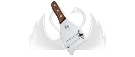 TAGLIATARTUFI CON LAMA LISCIA IN ACCIAIO INOX - DUE CIGNI