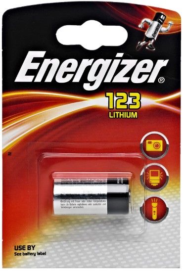 ENERGIZER BATTERIA 123 LITHIUM