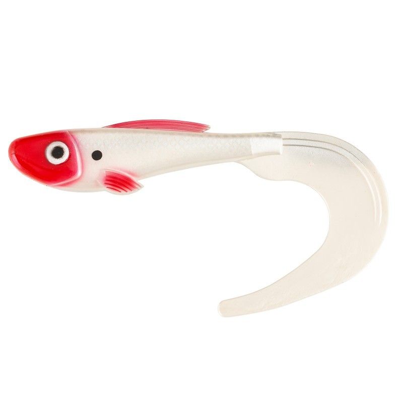ABU GARCIA | BEAST CURL TAIL 17 CM - RED HEAD 