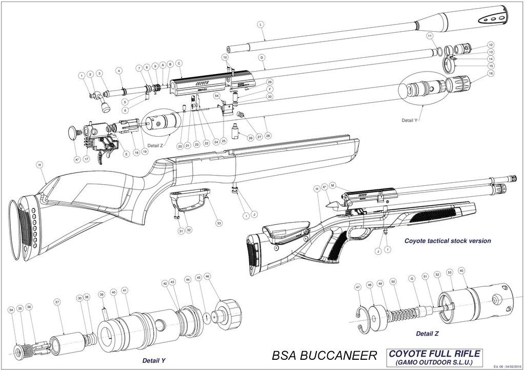 ESPLOSI GAMO / BSA - PCP 