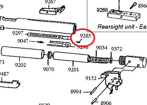 WEIHRAUCH ANELLO DISTANZIALE PER LEVA SICURA HW77 - HW77K - HW977