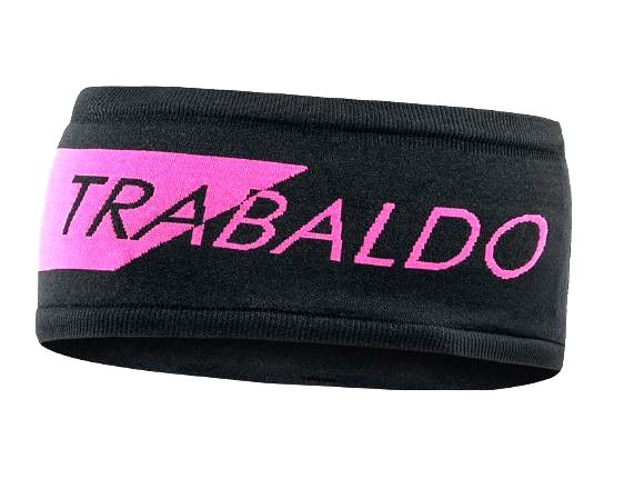 TRABALDO | ROUND FASCETTA ELASTICIZZATA NERO/FUCSIA