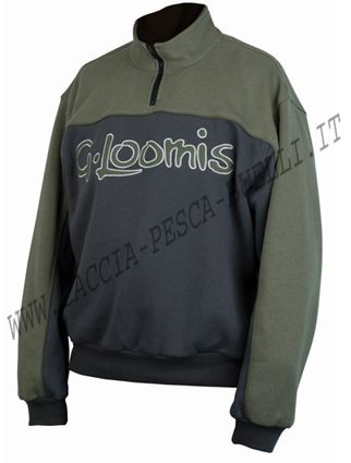 G-LOOMIS FELPA CON ZIP TG.XXL