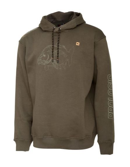 FELPA CON CAPPUCCIO TAG. L IVY GREEN