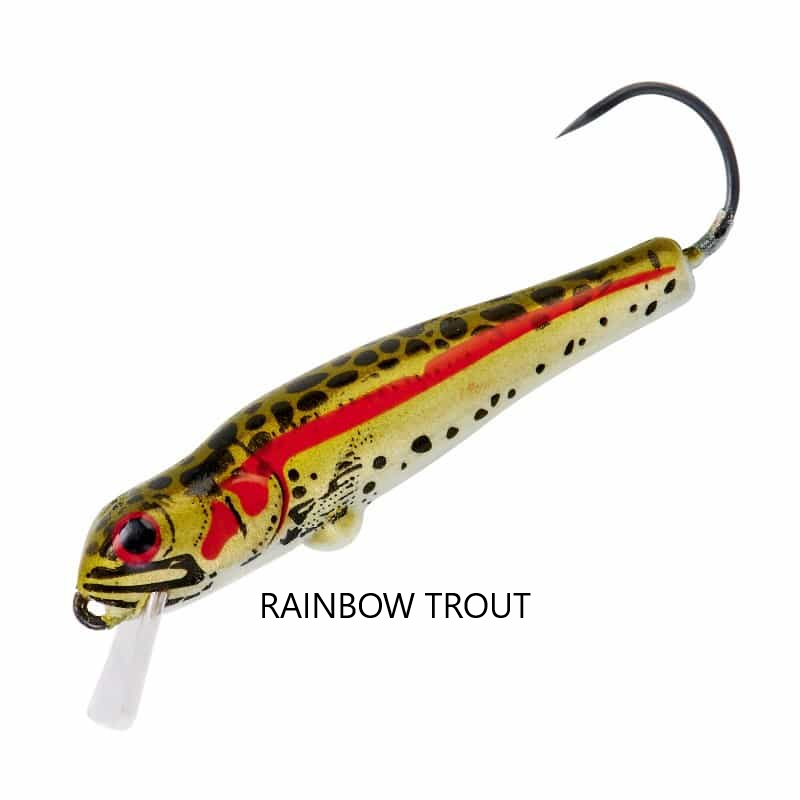 REBEL- MICRO PESCIOLINO SENZA ARDIGLIONE  RAINBOW TROUT