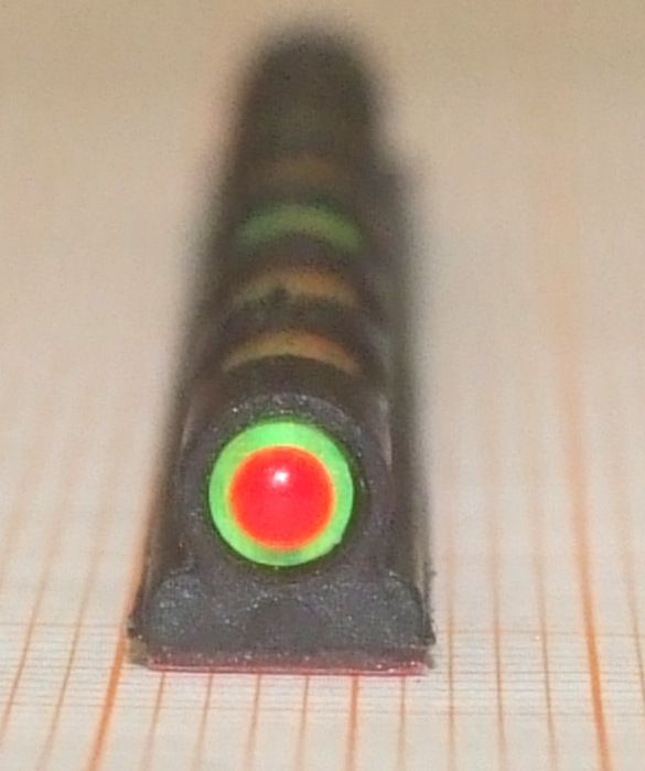 TRUGLO GLODOT MIRINO ADESIVO IN FIBRA OTTICA DOPPIA VERDE / ROSSA 